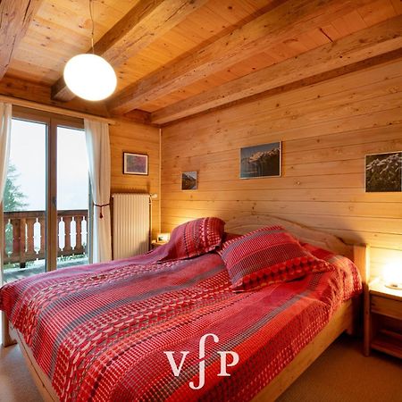 L'Alouvy Winter Dream Chalet For Family At Verbier Villa Esterno foto