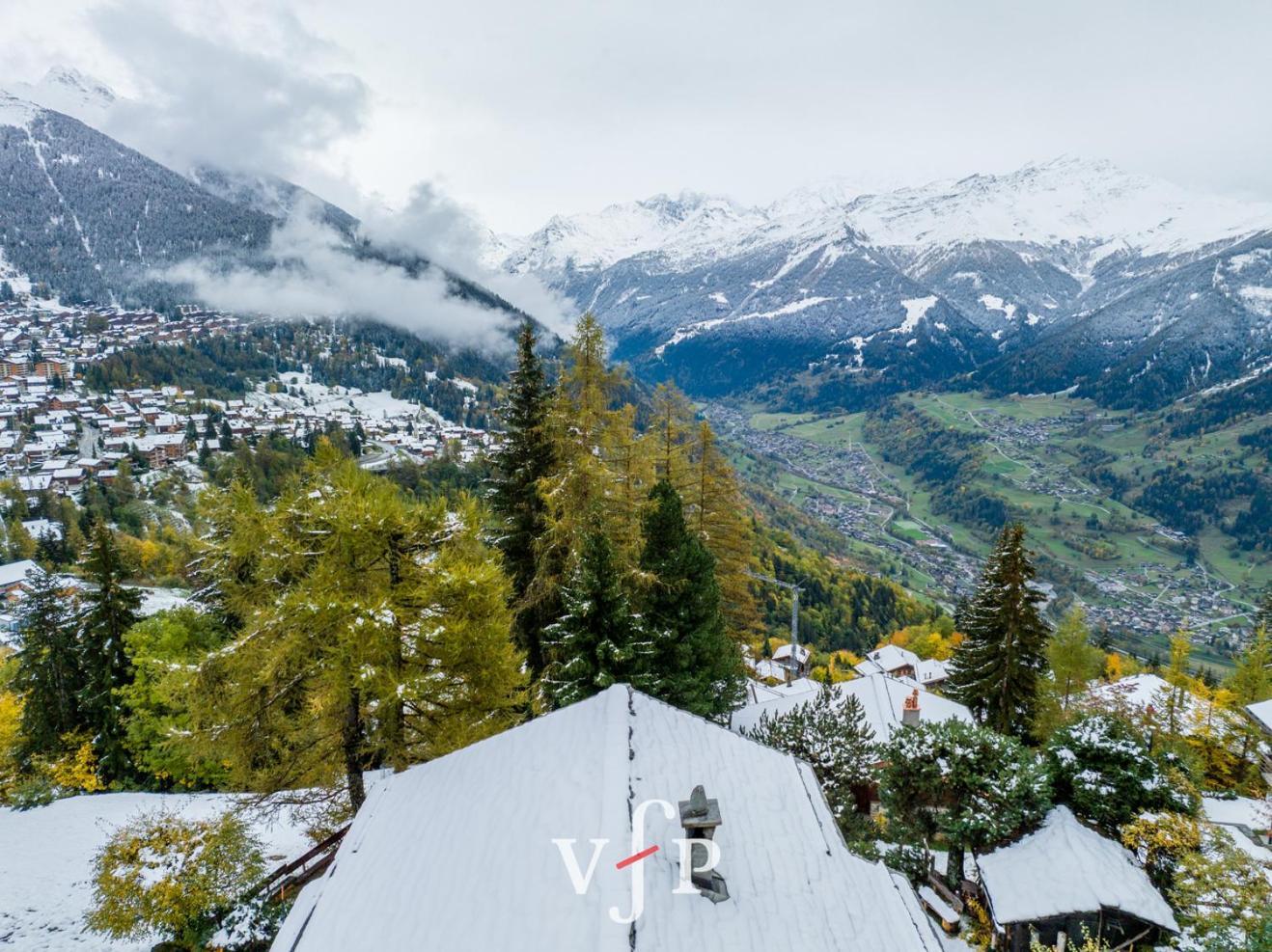 L'Alouvy Winter Dream Chalet For Family At Verbier Villa Esterno foto